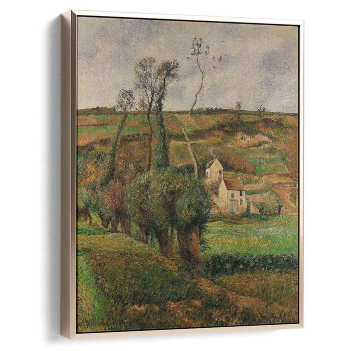 The cabage place at Pontoise (1882) by Camille Pissarro