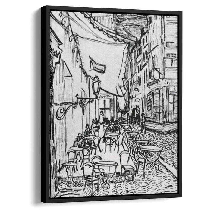 The Cafe Terrace on the Place du Forum, Arles, at Night by Vincent van Gogh