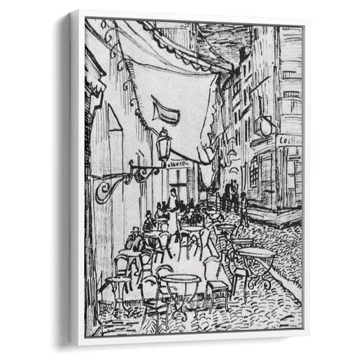 The Cafe Terrace on the Place du Forum, Arles, at Night by Vincent van Gogh