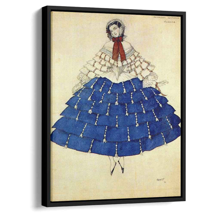 The carnival Chiarina (1910) by Leon Bakst