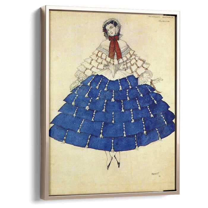 The carnival Chiarina (1910) by Leon Bakst