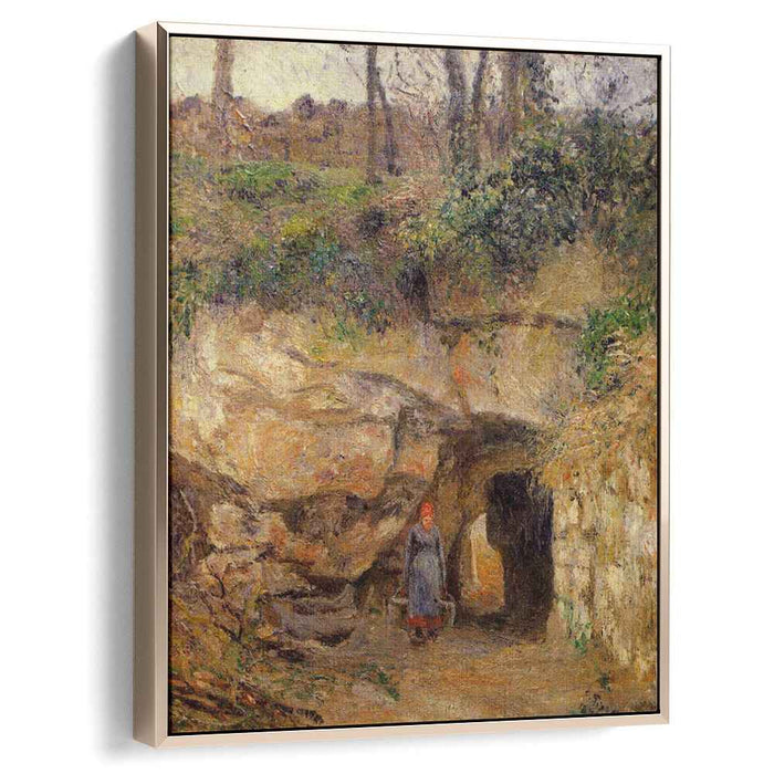 The Carrier at Hermitage, Pontoise by Camille Pissarro