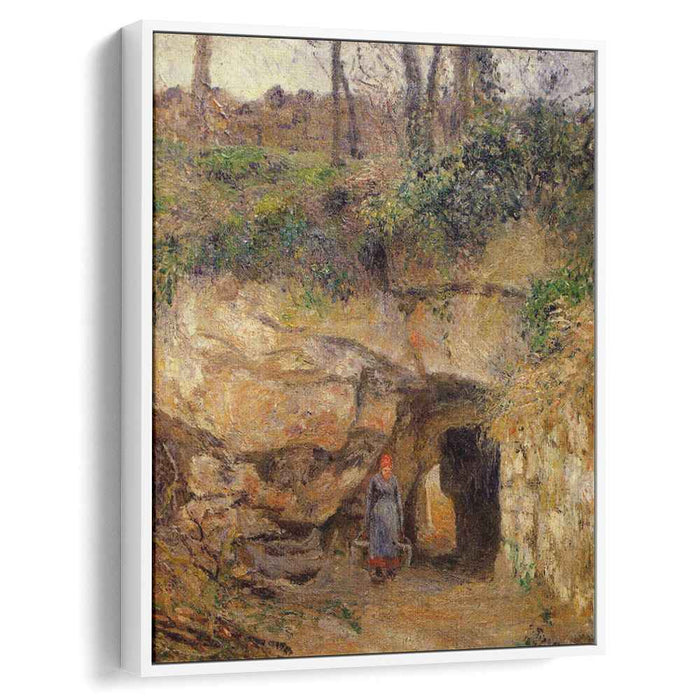 The Carrier at Hermitage, Pontoise by Camille Pissarro