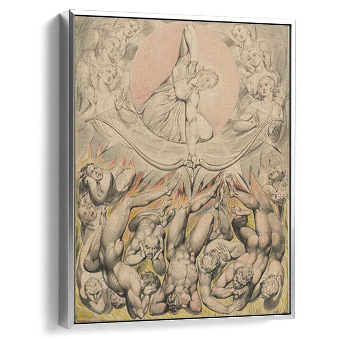 The Casting of the Rebel Angels into Hell (1808) by William Blake