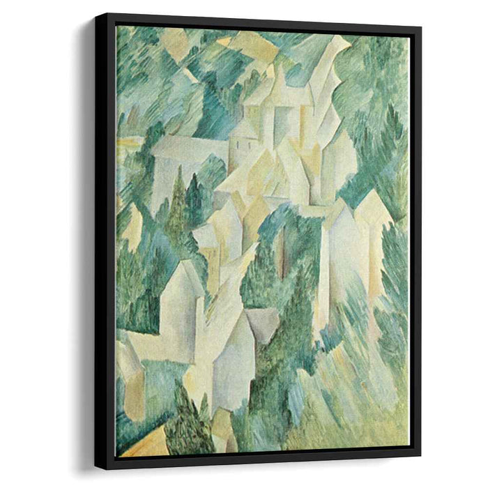 The Castle in La Roche Guyon (1909) by Georges Braque