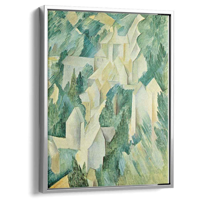 The Castle in La Roche Guyon (1909) by Georges Braque