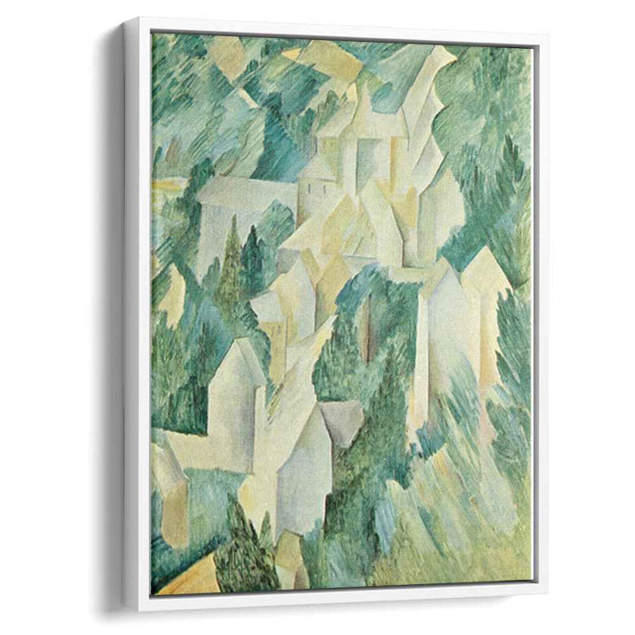 The Castle in La Roche Guyon (1909) by Georges Braque