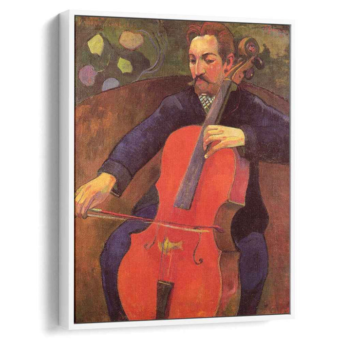 The Cellist (Portrait of Upaupa Scheklud) (1894) by Paul Gauguin