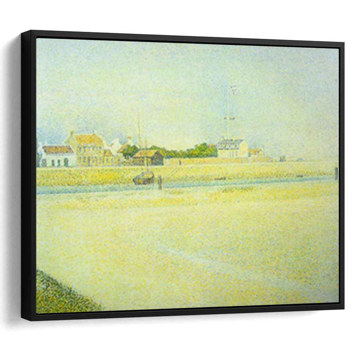 The Channel at Gravelines, Grand Fort-Philippe by Georges Seurat