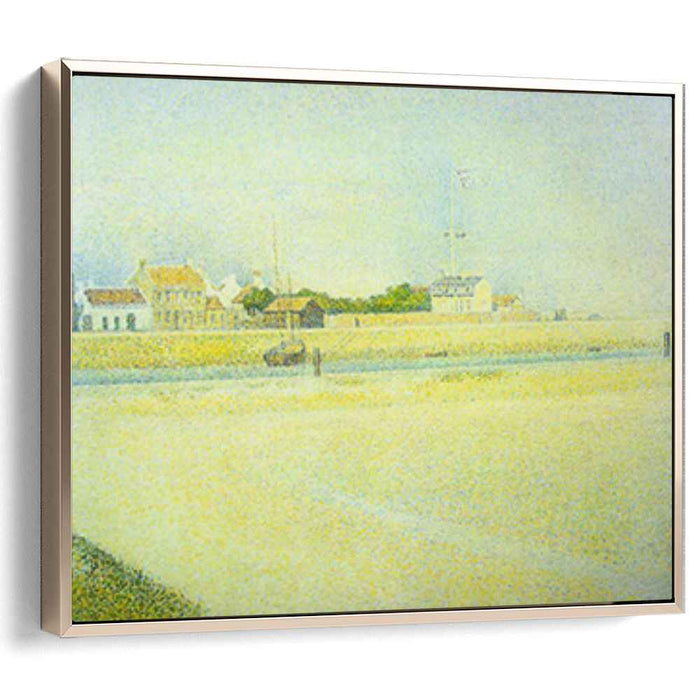 The Channel at Gravelines, Grand Fort-Philippe by Georges Seurat