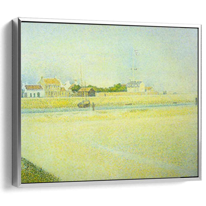 The Channel at Gravelines, Grand Fort-Philippe by Georges Seurat