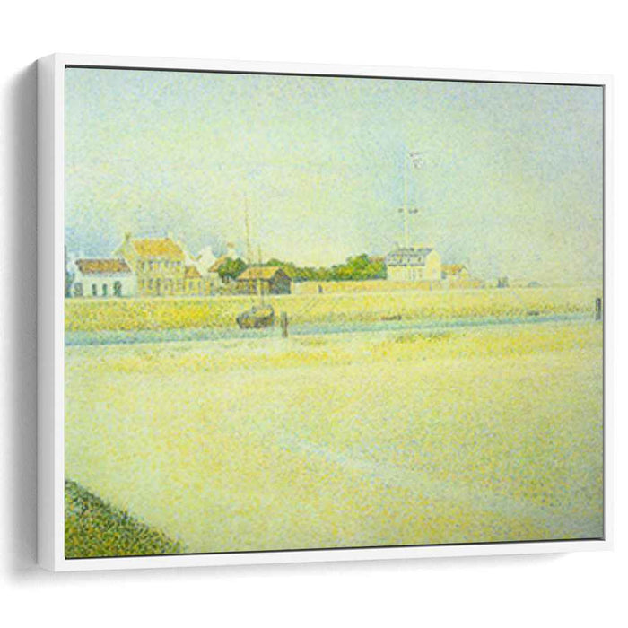 The Channel at Gravelines, Grand Fort-Philippe by Georges Seurat
