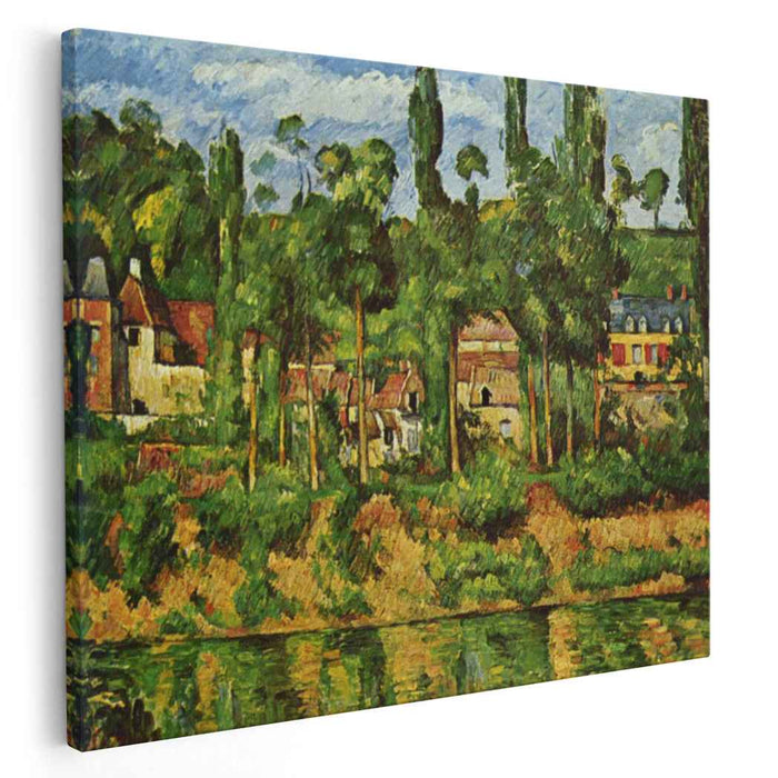 The Chateau de Medan (1880) by Paul Cezanne