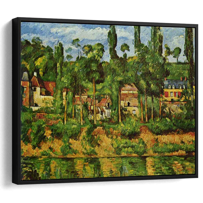 The Chateau de Medan (1880) by Paul Cezanne
