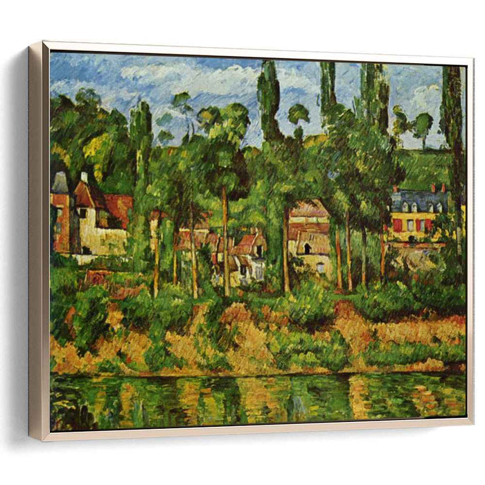 The Chateau de Medan (1880) by Paul Cezanne