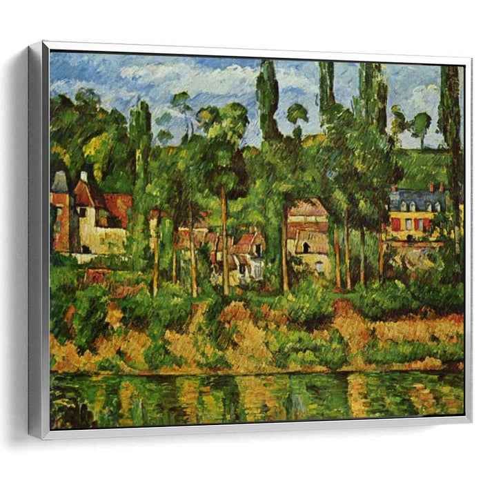 The Chateau de Medan (1880) by Paul Cezanne