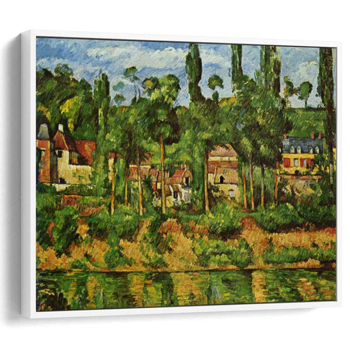 The Chateau de Medan (1880) by Paul Cezanne