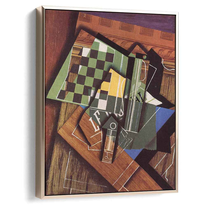 The Checkerboard (1915) by Juan Gris