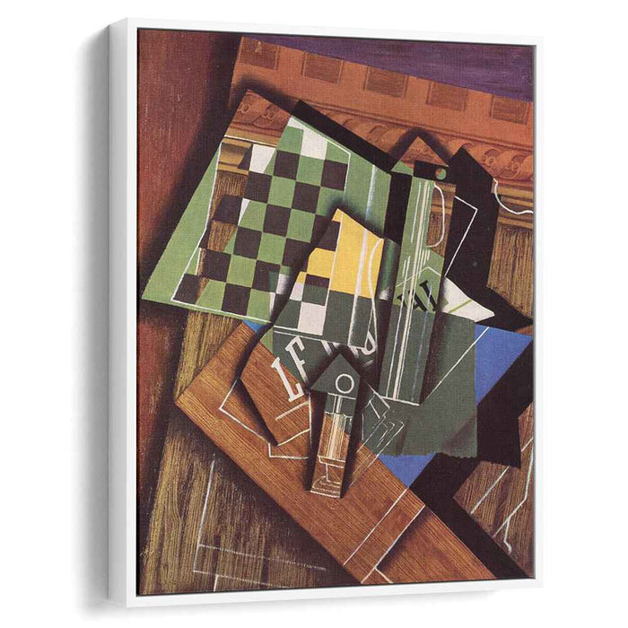 The Checkerboard (1915) by Juan Gris