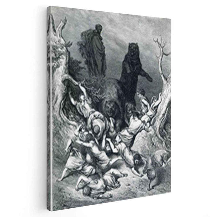The Children Destroyed by Bears (1866) by Gustave Dore