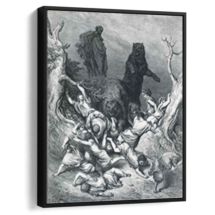 The Children Destroyed by Bears (1866) by Gustave Dore