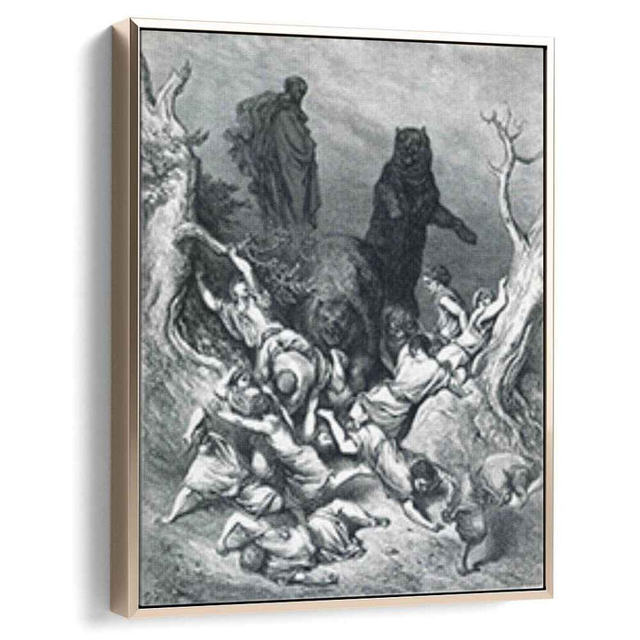 The Children Destroyed by Bears (1866) by Gustave Dore