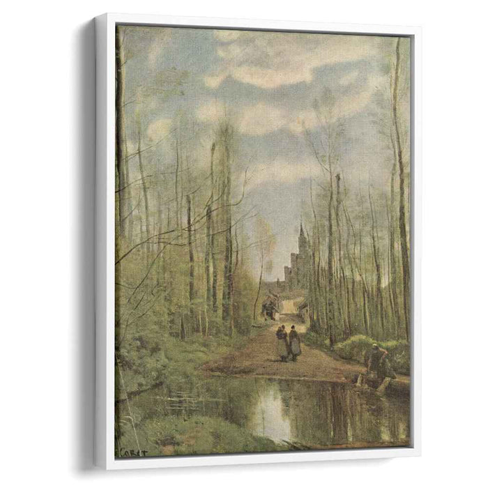 The Church at Marissel, near Beauvais by Camille Corot