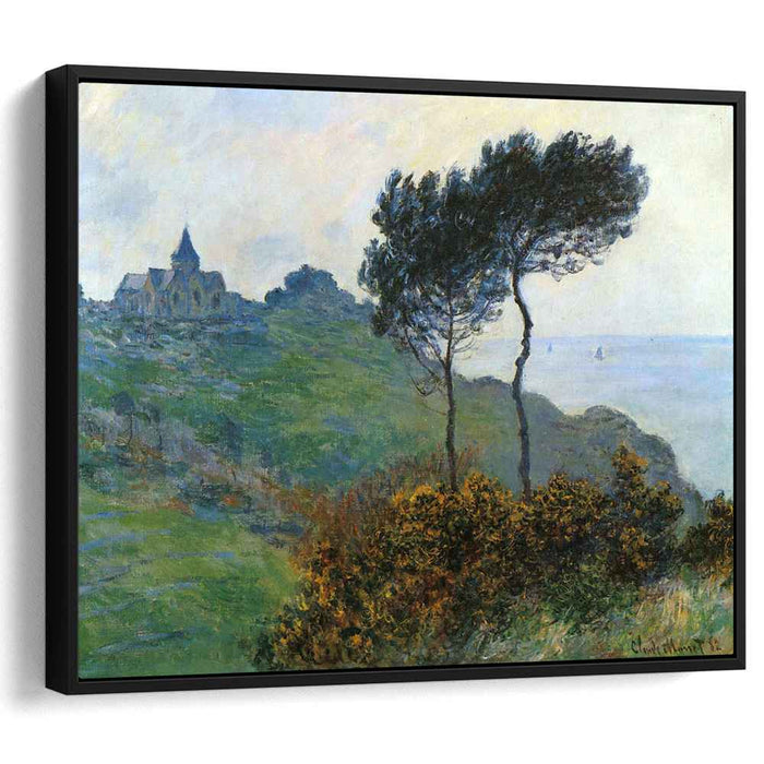 The Church at Varengaville, Grey Weather by Claude Monet
