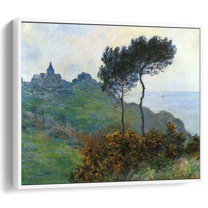 The Church at Varengaville, Grey Weather by Claude Monet