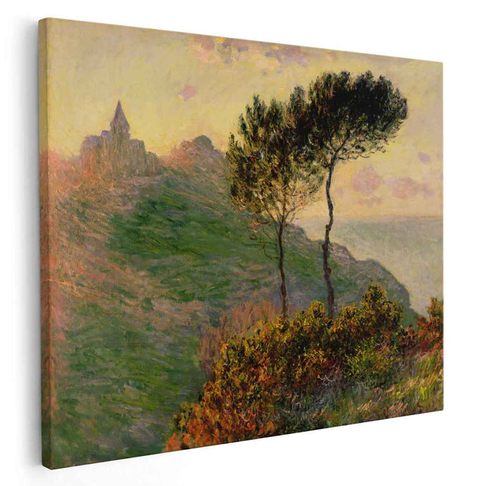 The Church at Varengeville (1882) by Claude Monet