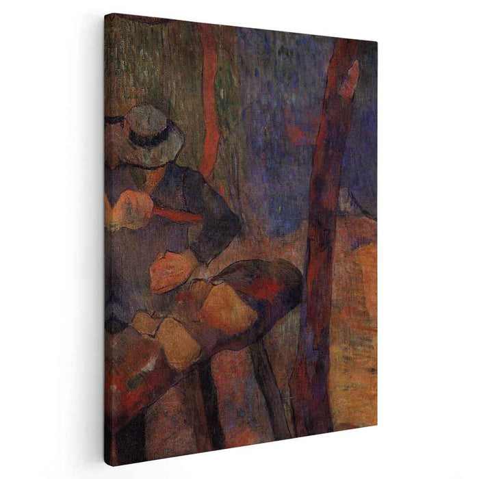 The clog-maker (1888) by Paul Gauguin