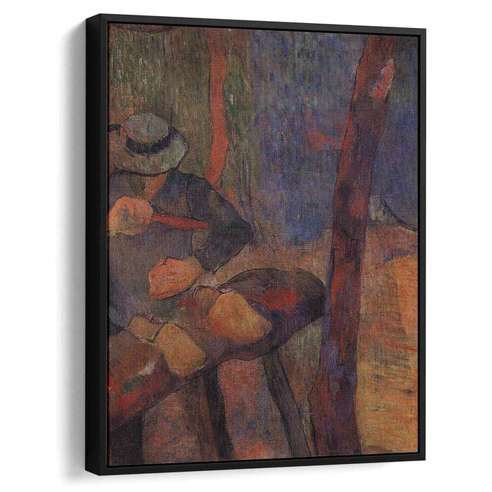 The clog-maker (1888) by Paul Gauguin