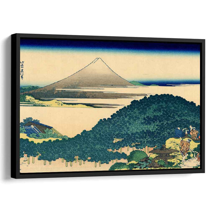 The coast of seven leages in Kamakura by Katsushika Hokusai