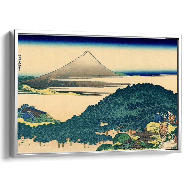 The coast of seven leages in Kamakura by Katsushika Hokusai