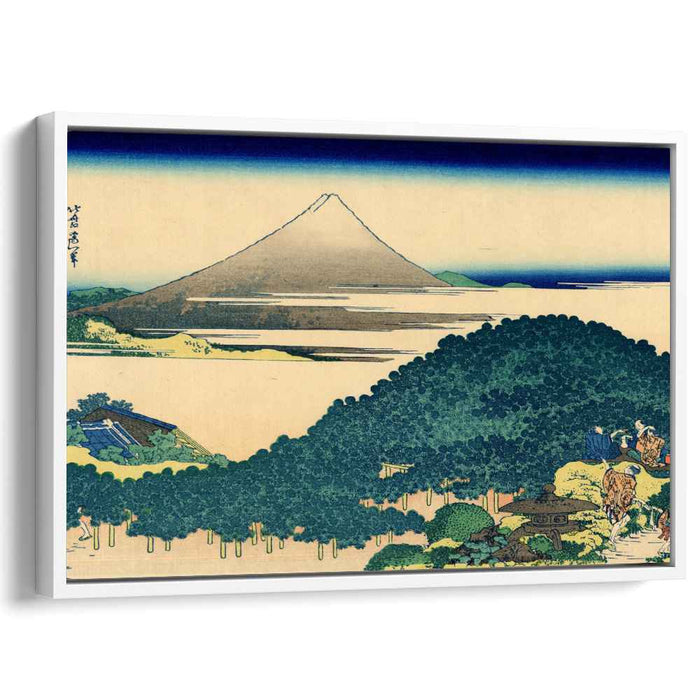 The coast of seven leages in Kamakura by Katsushika Hokusai