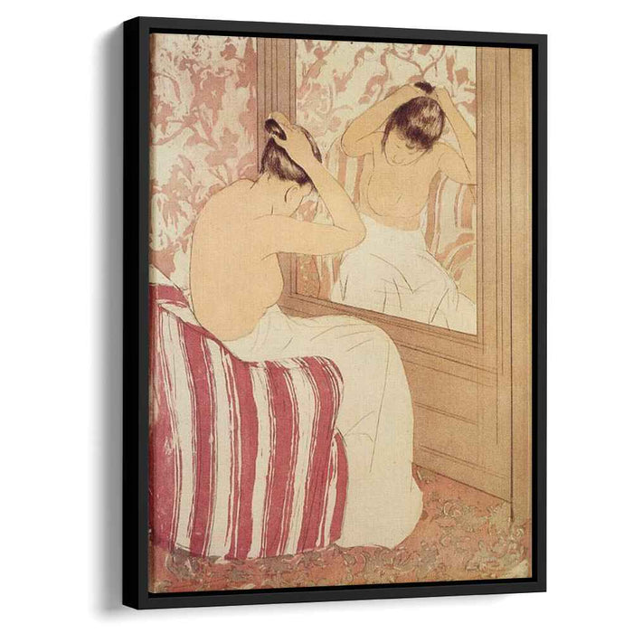 The Coiffure study (1891) by Mary Cassatt