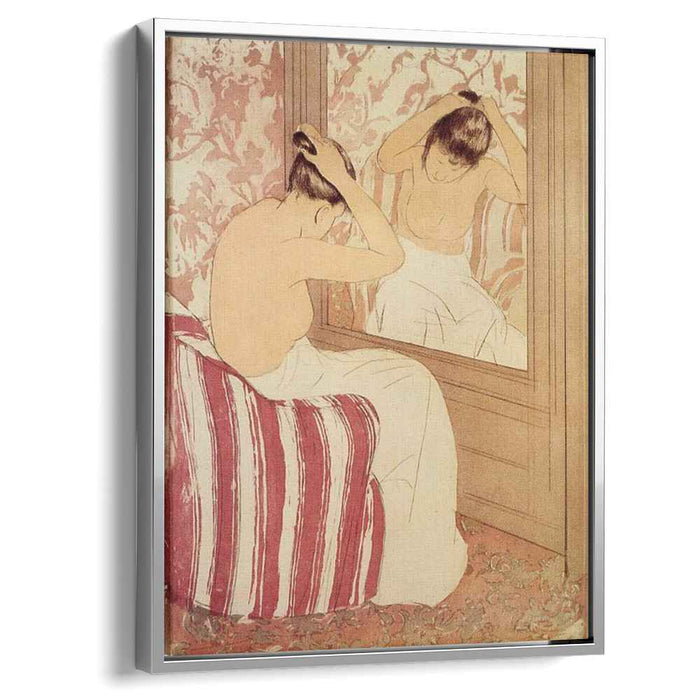 The Coiffure study (1891) by Mary Cassatt