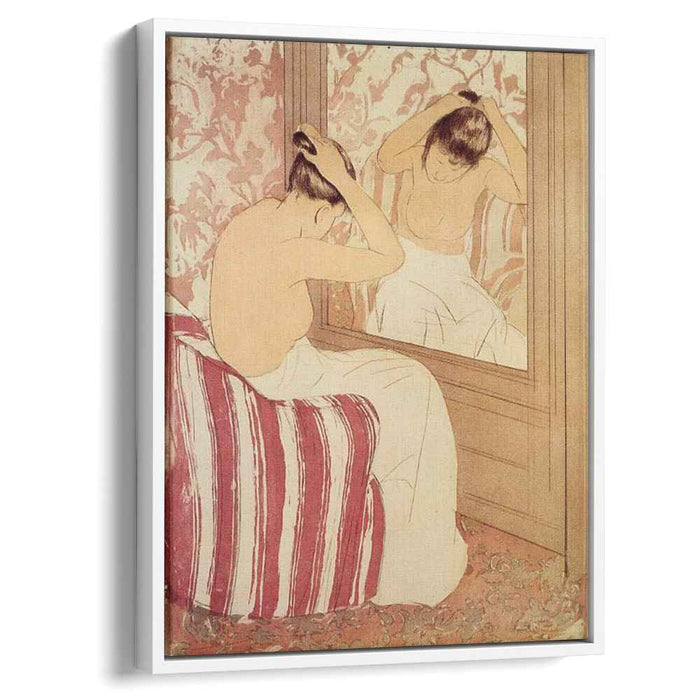 The Coiffure study (1891) by Mary Cassatt