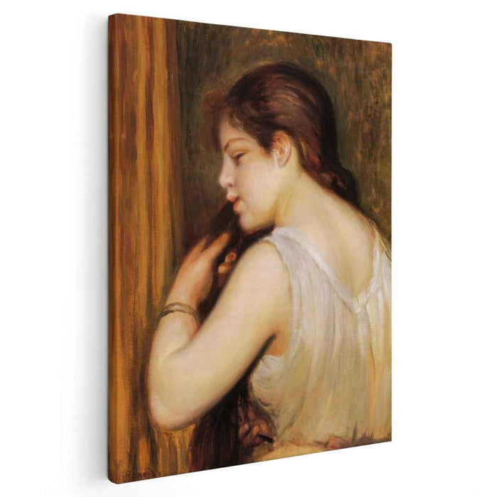 The Coiffure (Young Girl Combing Her Hair) (1896) by Pierre-Auguste Renoir