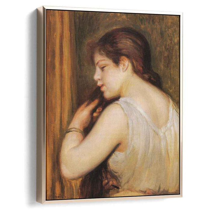 The Coiffure (Young Girl Combing Her Hair) (1896) by Pierre-Auguste Renoir