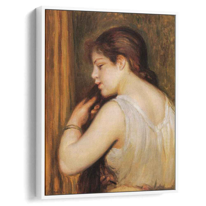 The Coiffure (Young Girl Combing Her Hair) (1896) by Pierre-Auguste Renoir