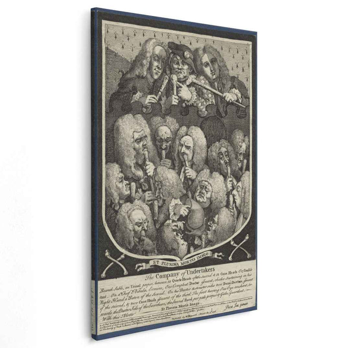 The Company of Undertakers by William Hogarth