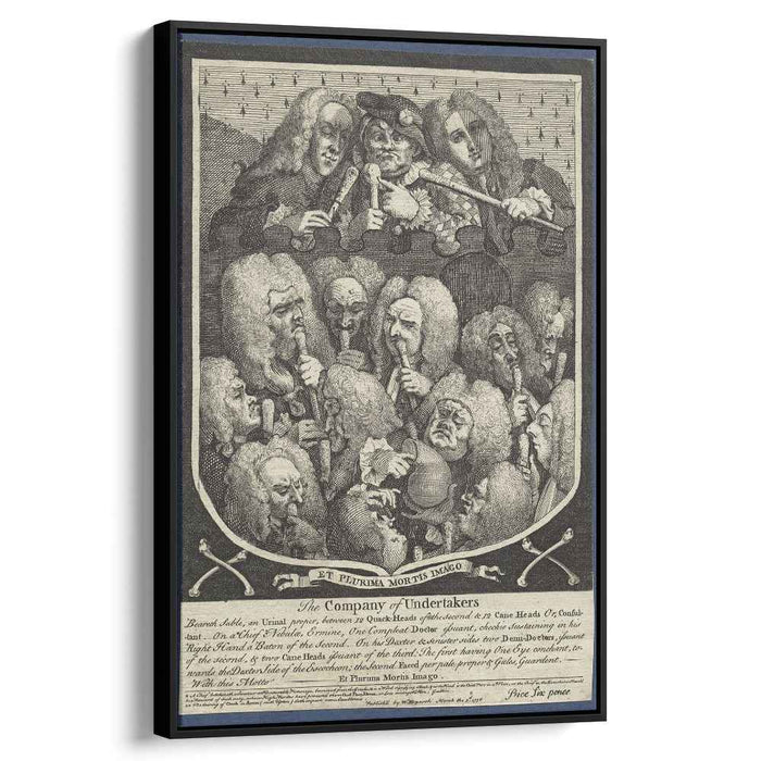 The Company of Undertakers by William Hogarth