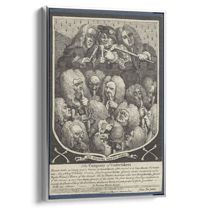 The Company of Undertakers by William Hogarth