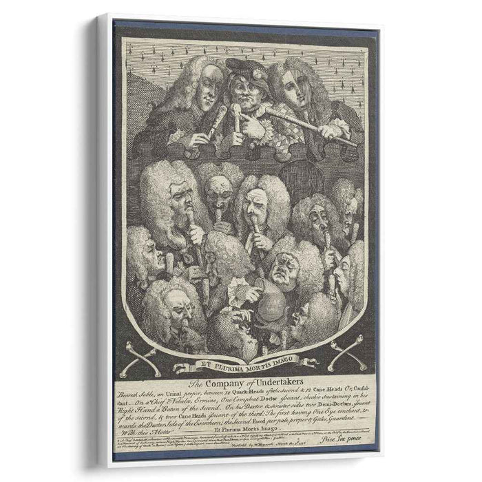 The Company of Undertakers by William Hogarth