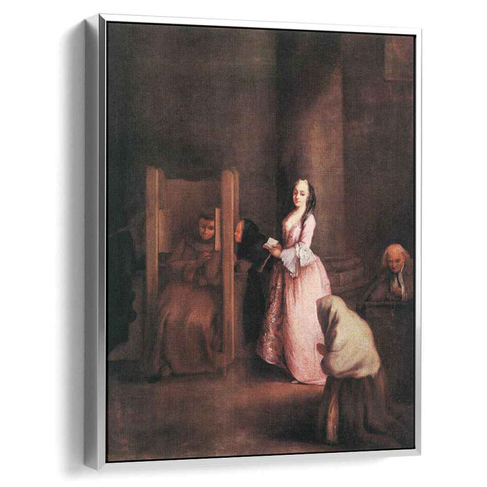 The Confession by Pietro Longhi