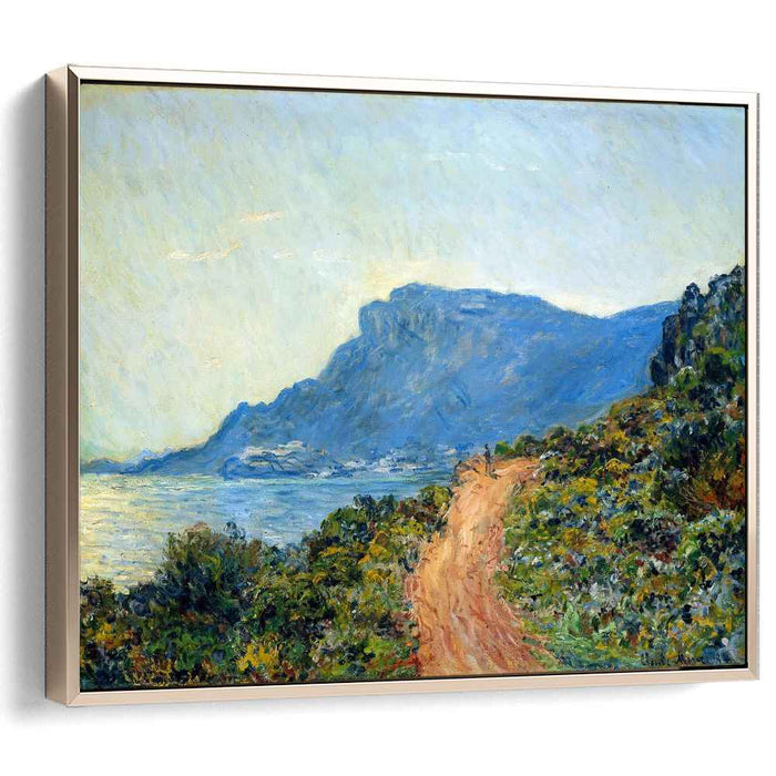The Corniche of Monaco (1884) by Claude Monet