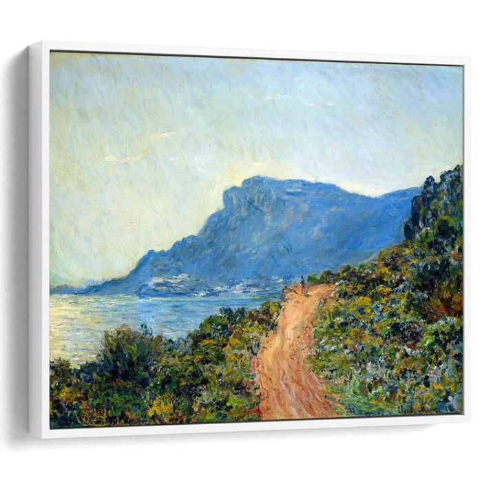 The Corniche of Monaco (1884) by Claude Monet