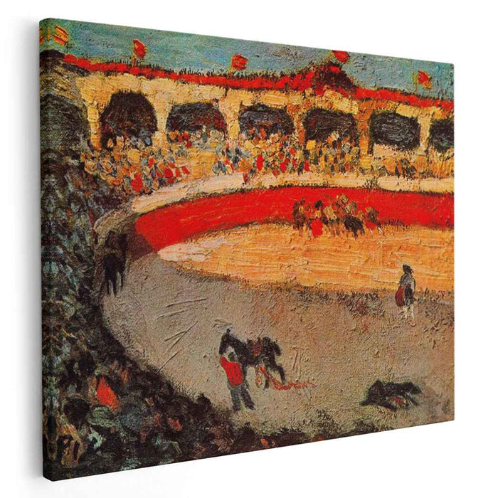 The corrida (1901) by Pablo Picasso