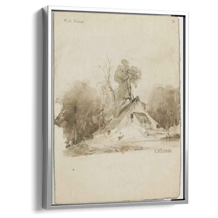 The Cottage in the grove (1838) by Eugene Delacroix